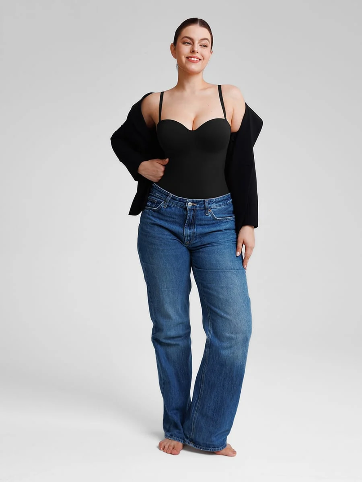 Bodysuit©️ Original Faja Efecto Lipo Push Up Premium 🥇 CALZÓN