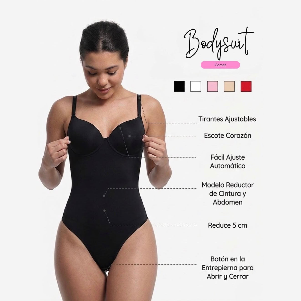 BodySuit©️ CORSET 360 Ajuste Extremo🥇 Premium