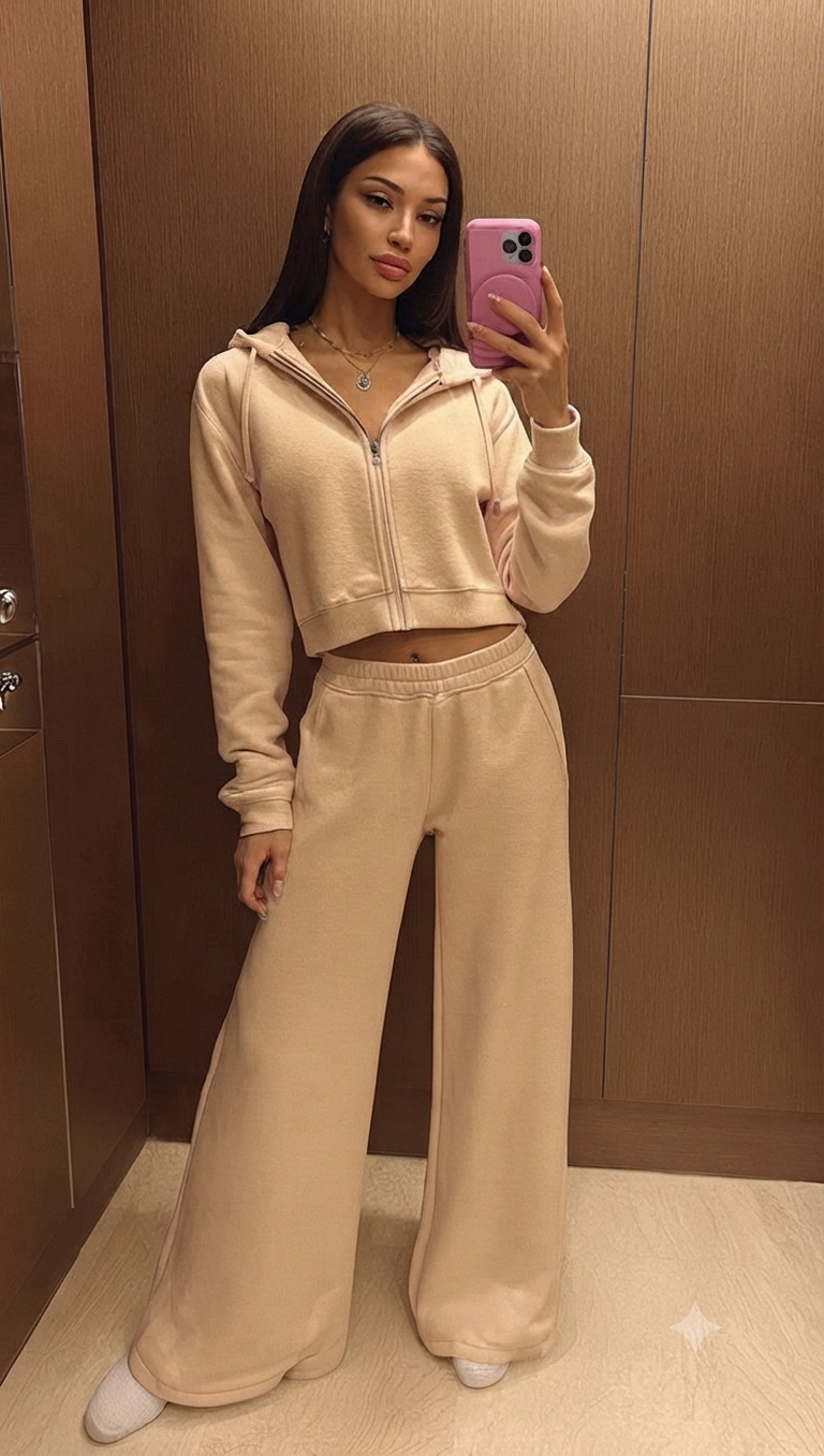 Conjunto Buzo DUP ZARA PINK