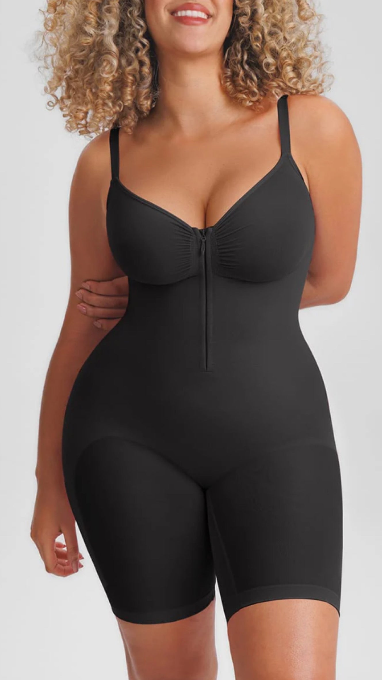 💥NUEVO💥 Bodysuit ©️ Reloj de Arena Cierre Short  Premium 🥇Levantamiento de glúteos