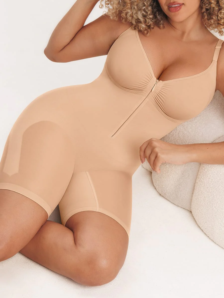 💥NUEVO💥 Bodysuit ©️ Reloj de Arena Cierre Short  Premium 🥇Levantamiento de glúteos