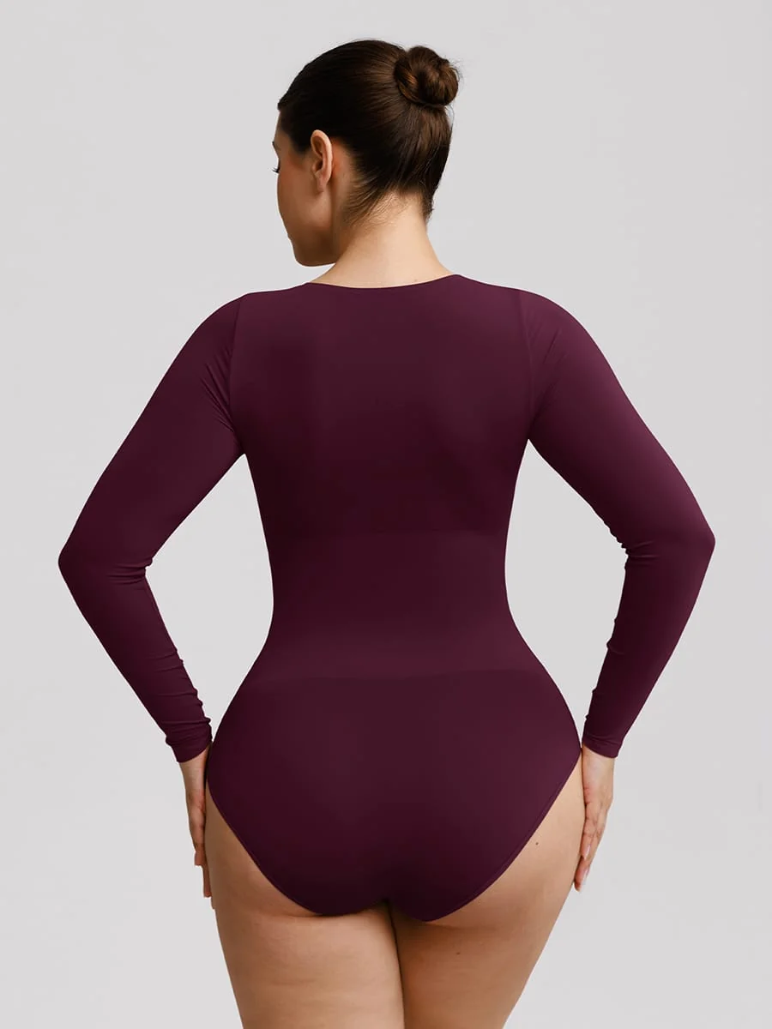 Bodysuit ©️Original Faja Manga Larga estilo bóxer