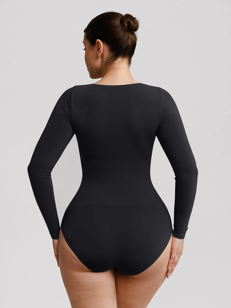 Bodysuit ©️Original Faja Manga Larga estilo bóxer