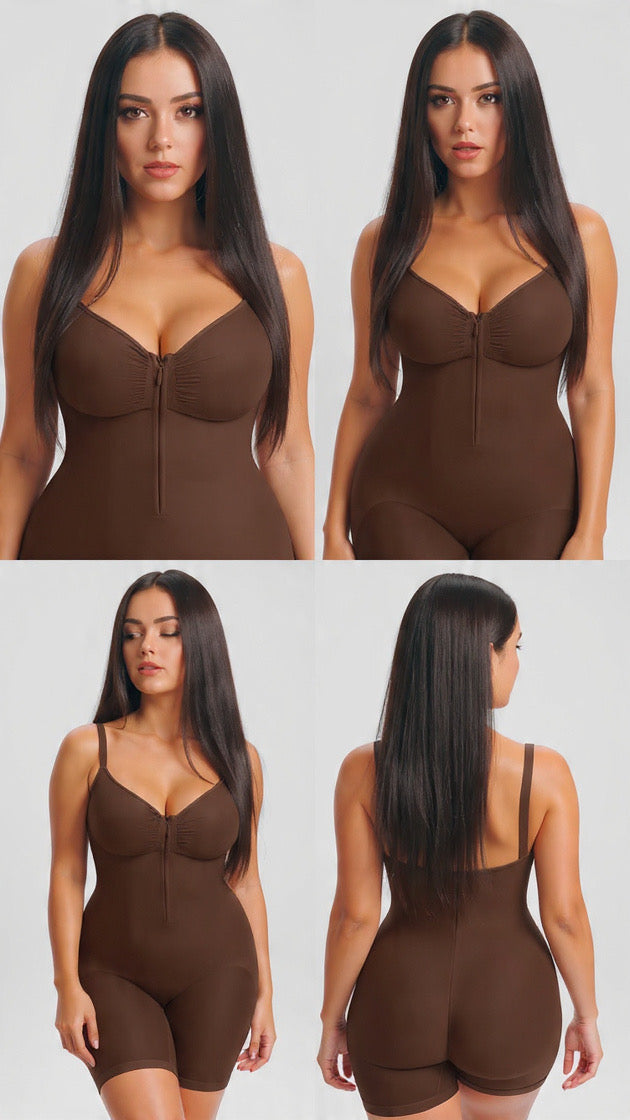 💥NUEVO💥 Bodysuit ©️ Reloj de Arena Cierre Short  Premium 🥇Levantamiento de glúteos