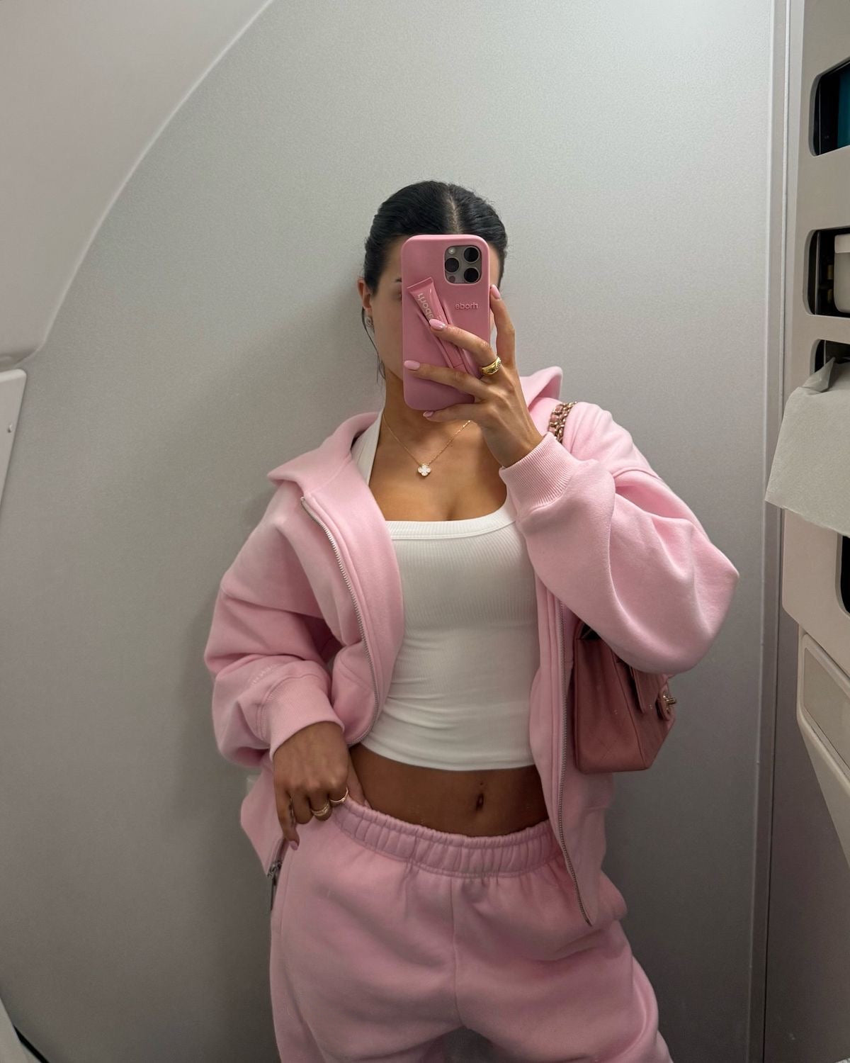 Conjunto Buzo DUP ZARA PINK