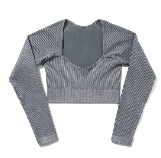 Crop Top Gris Noe