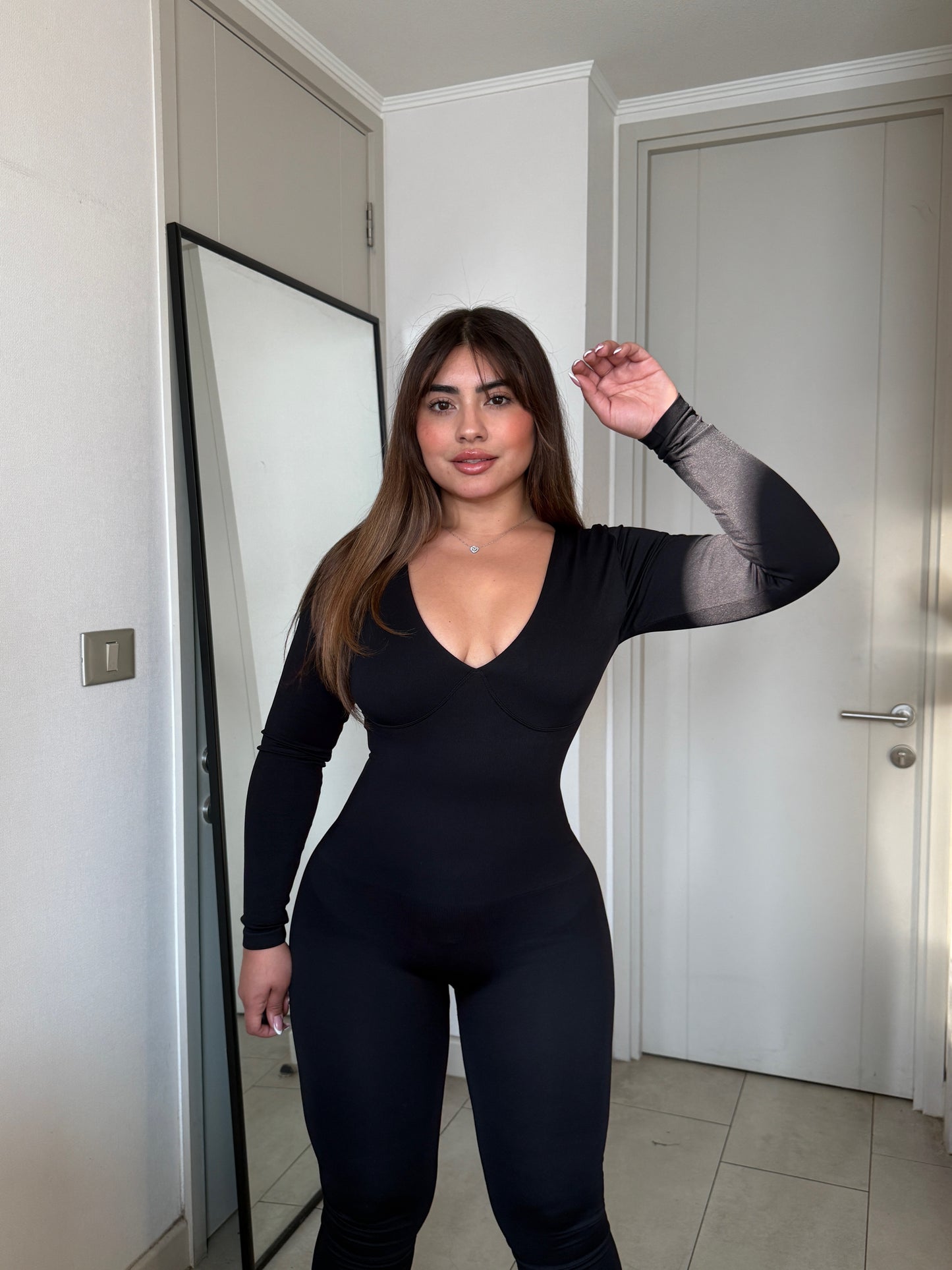 Enterito escote v Reductor Abdomen tipo Faja ©️