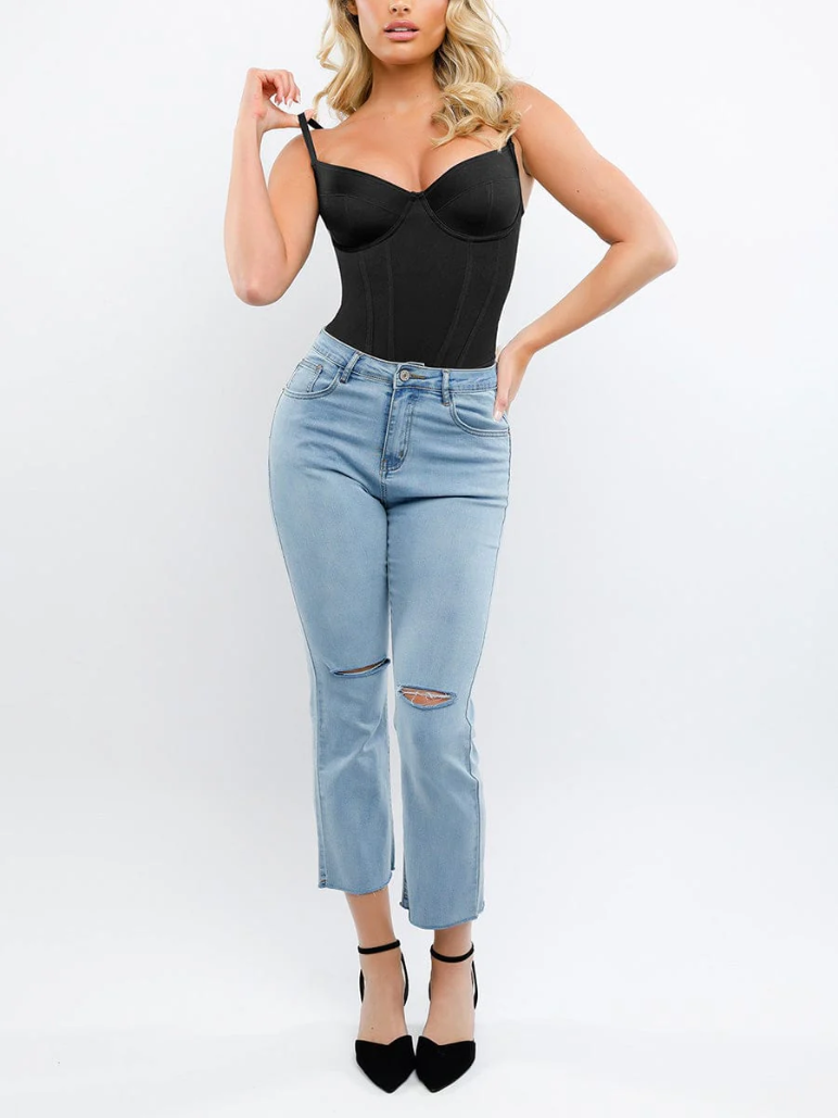 Body Faja Corset con Sostén