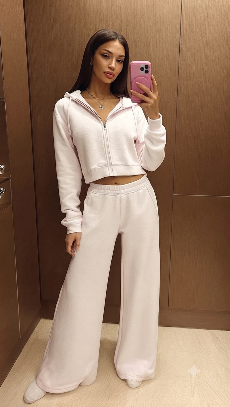 Conjunto Buzo DUP ZARA PINK