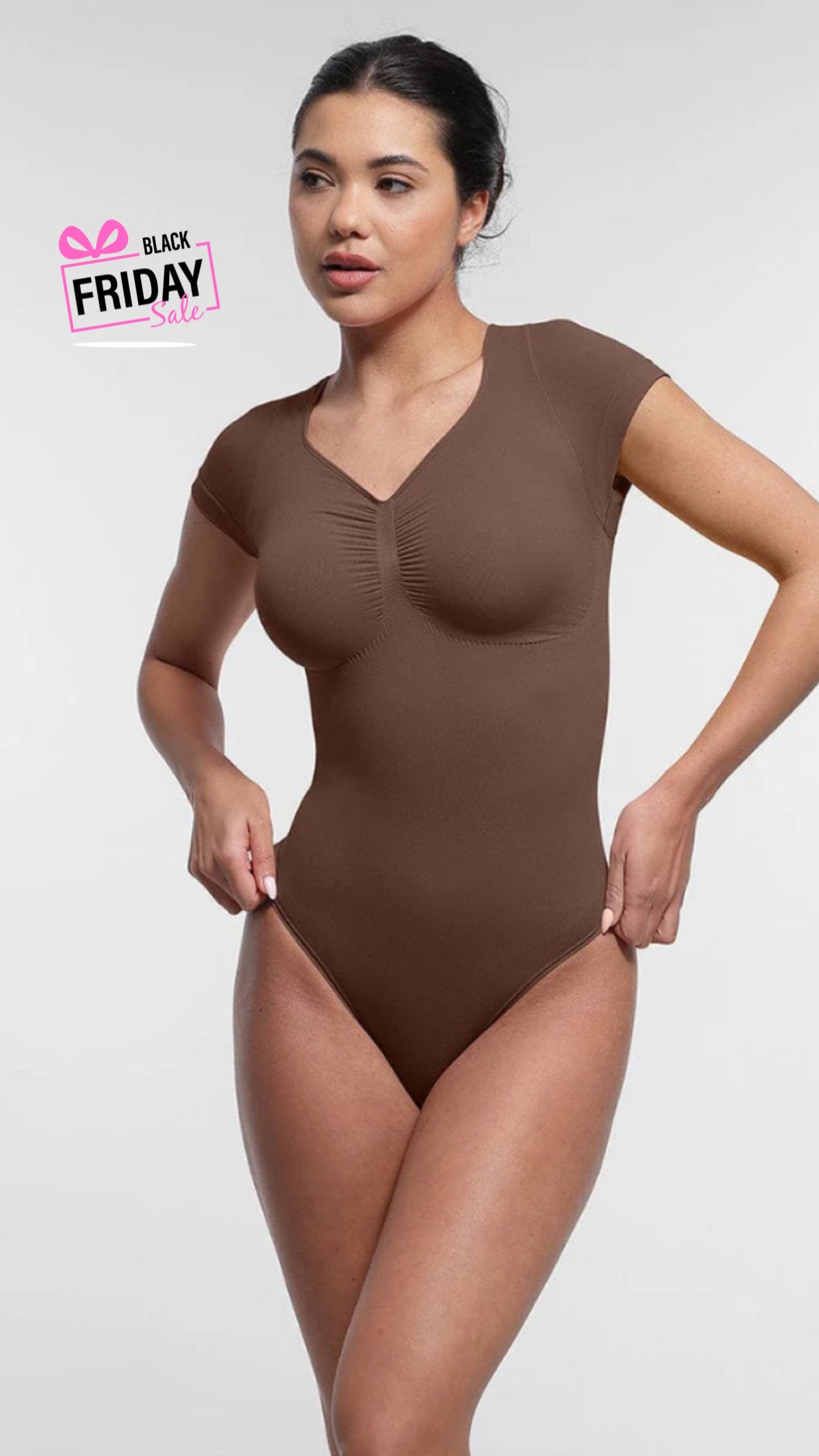 💥OFERTA💥 Bodysuit Original Manga Corta Reductor Abdomen Premium