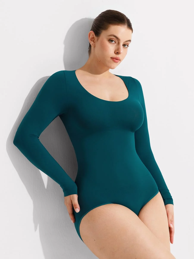 Bodysuit ©️Original Faja Manga Larga estilo bóxer
