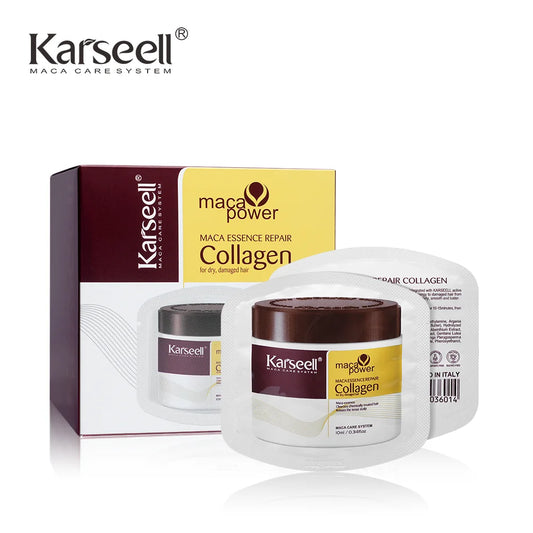 Mascarilla capilar de colágeno Karseell Pack 24 unidades