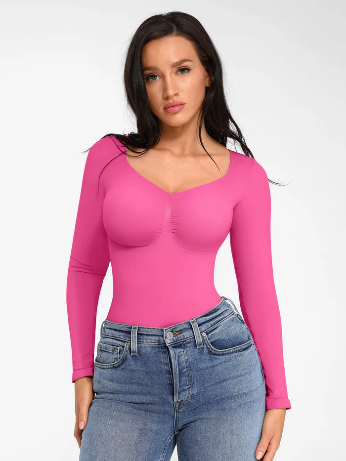 BodySuit Viral©️ Original Reductor Abdomen Manga larga