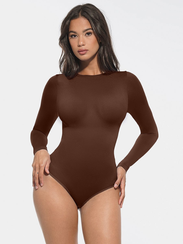 Body Faja Modelador Cuello Redondo Calzon