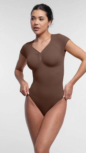 💥OFERTA💥 Bodysuit Original Manga Corta Reductor Abdomen Premium 🥇