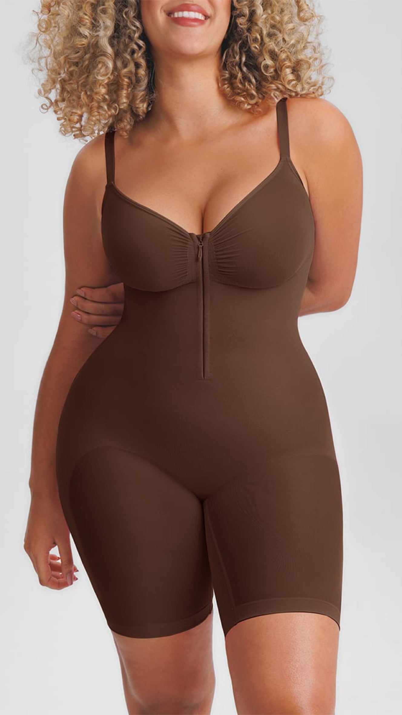💥NUEVO💥 Bodysuit ©️ Reloj de Arena Cierre Short  Premium 🥇Levantamiento de glúteos