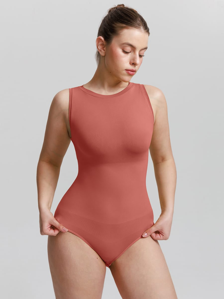 Bodysuit Cuello redondo Control  Calzón