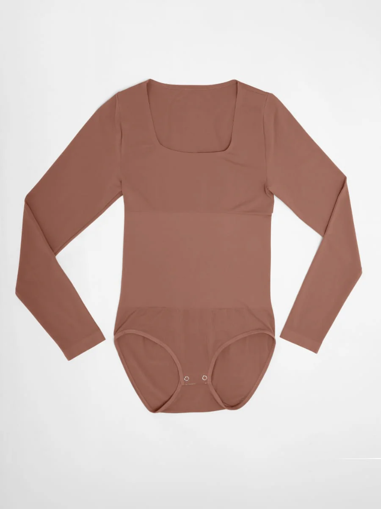 Bodysuit ©️Original Faja Manga Larga estilo bóxer