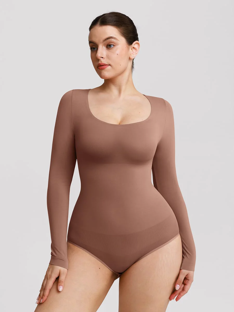 Bodysuit ©️Original Faja Manga Larga estilo bóxer