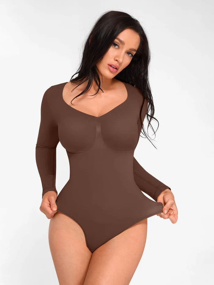 BodySuit Viral©️ Original Reductor Abdomen Manga larga