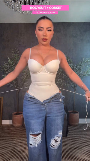 BodySuit CORSET 🥇 Original Body Faja Ajustable