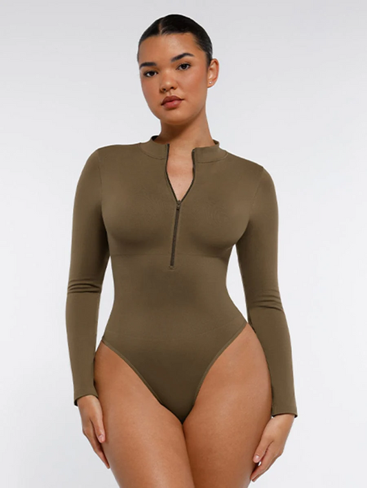 REMATE 🚨 Bodysuit©️ Manga Larga Cierre