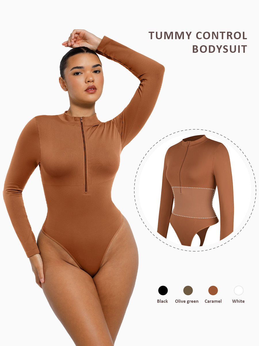 Bodysuit©️ Manga Larga Cierre