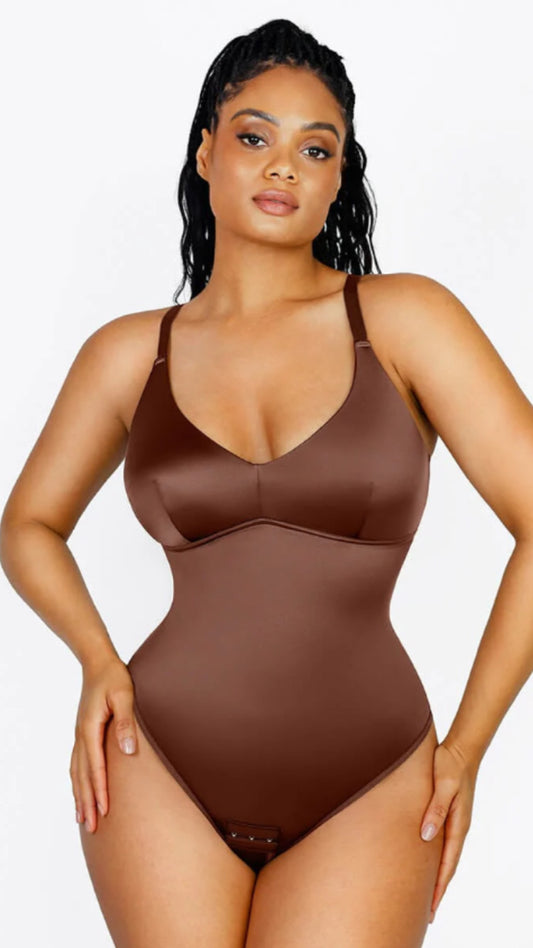 Bodysuit Satén Reductor Abdomen