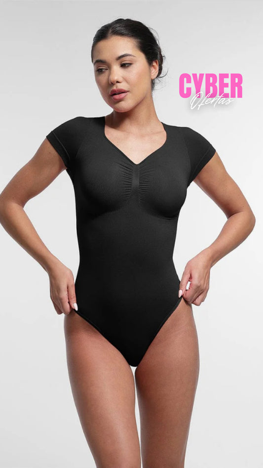Polera Faja Manga Corta