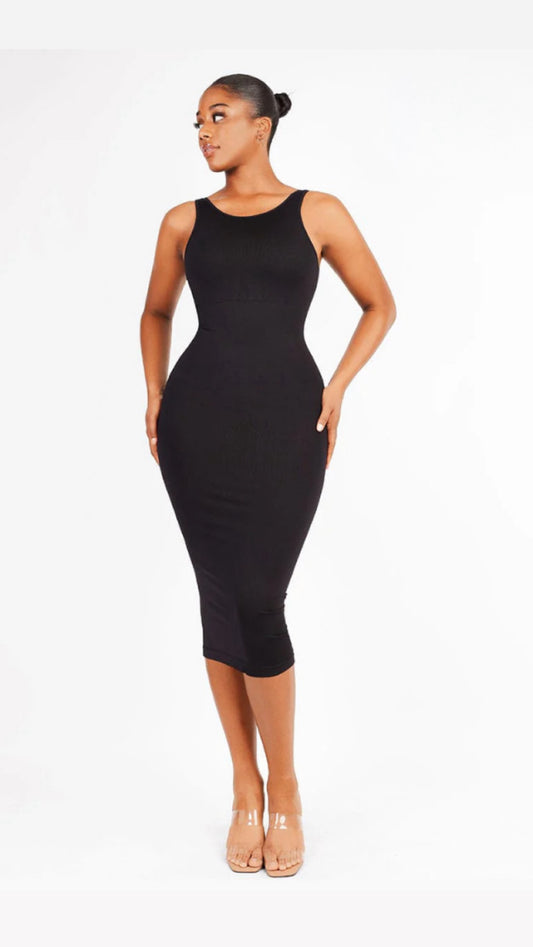 Vestido Modelador Espalda en U