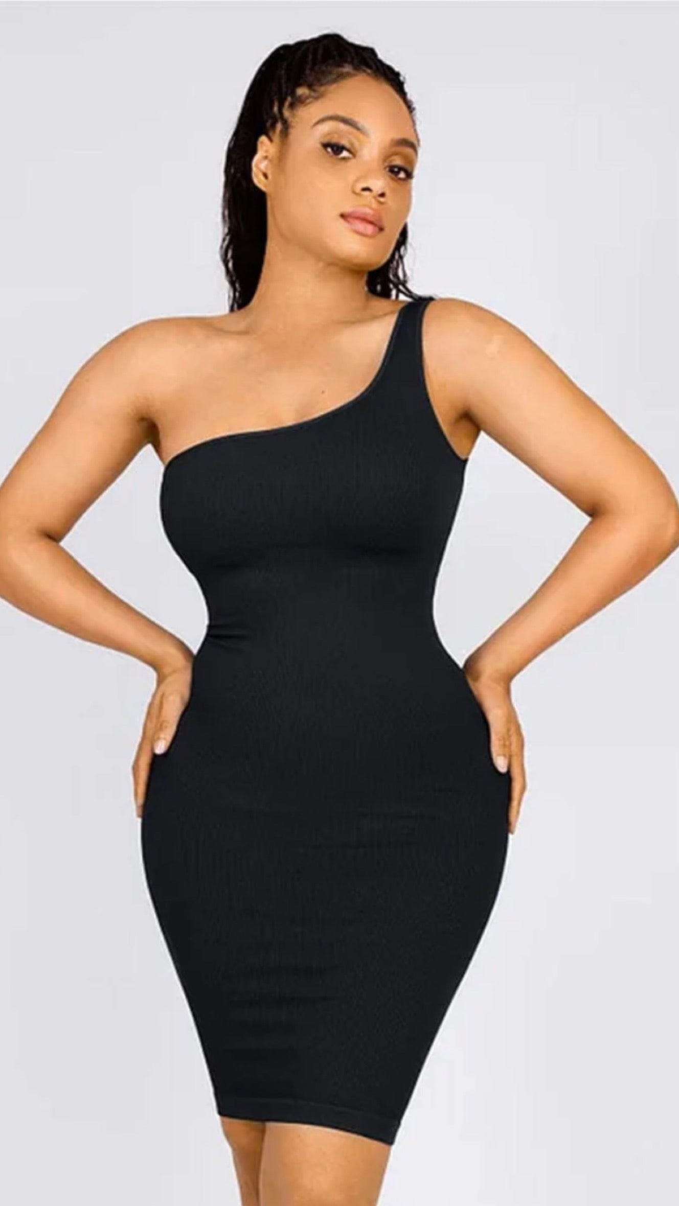 Vestido Asimétrico Control Abdomen