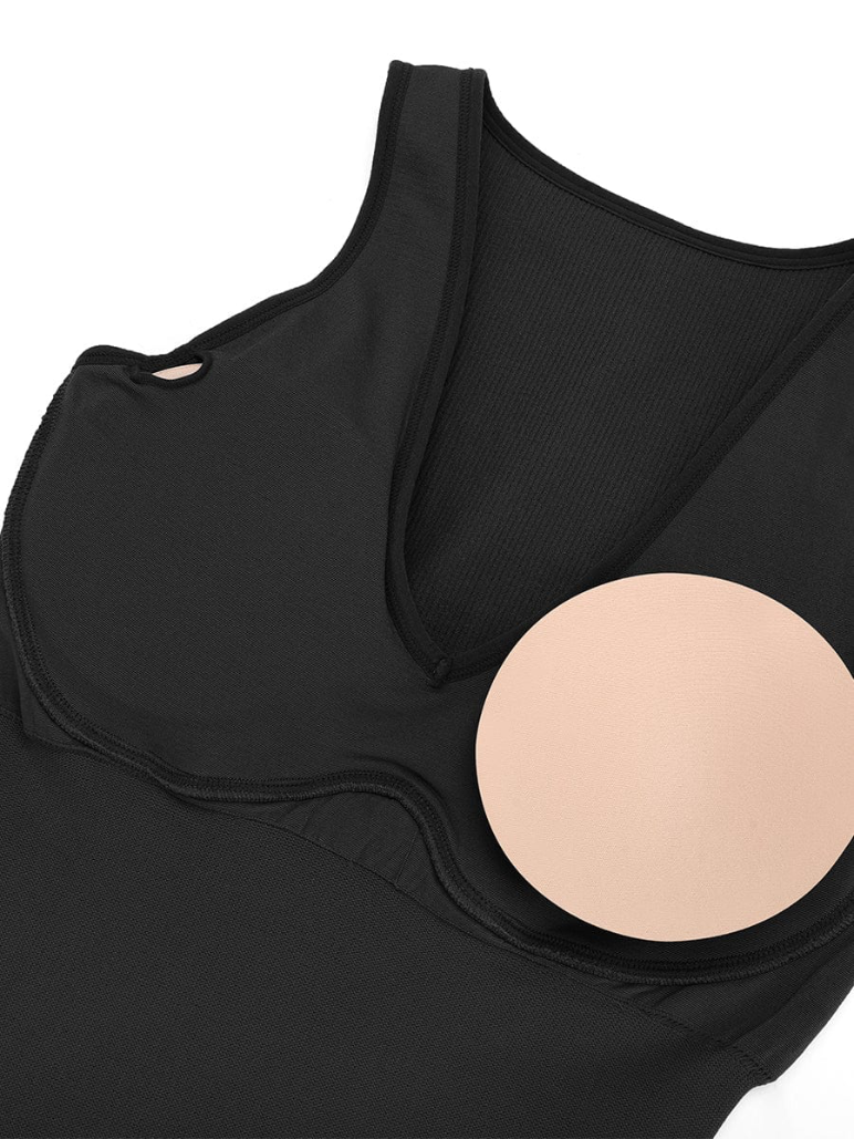 Vestido Faja Control Abdomen Corte Sirena