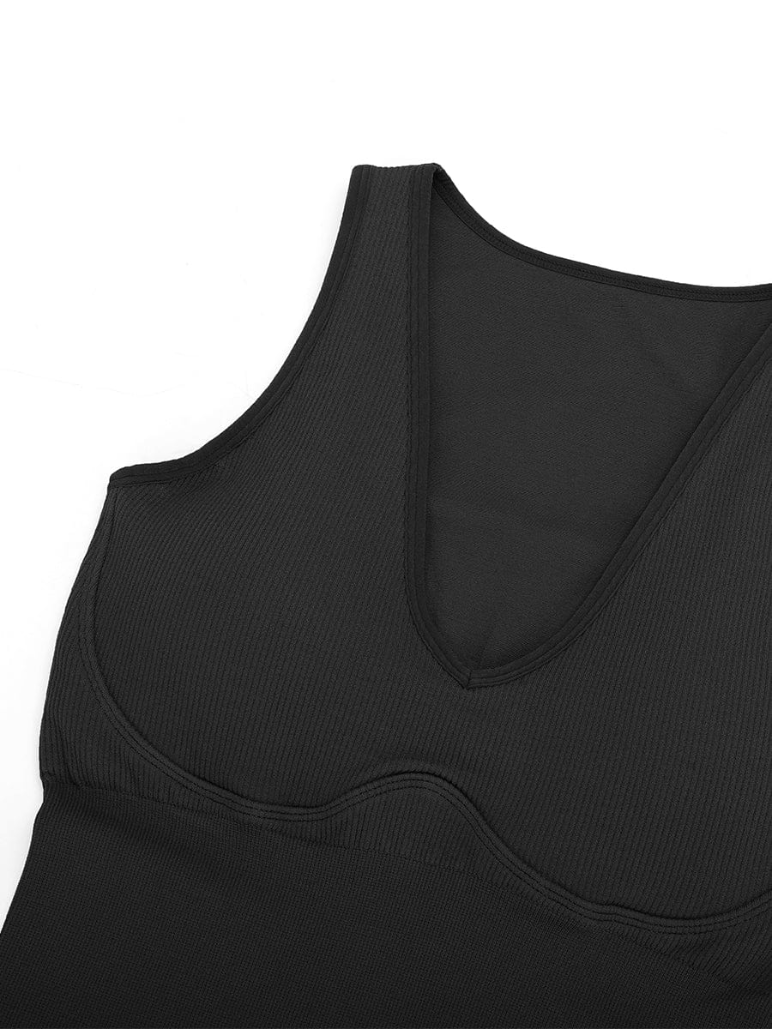 Vestido Faja Control Abdomen Corte Sirena