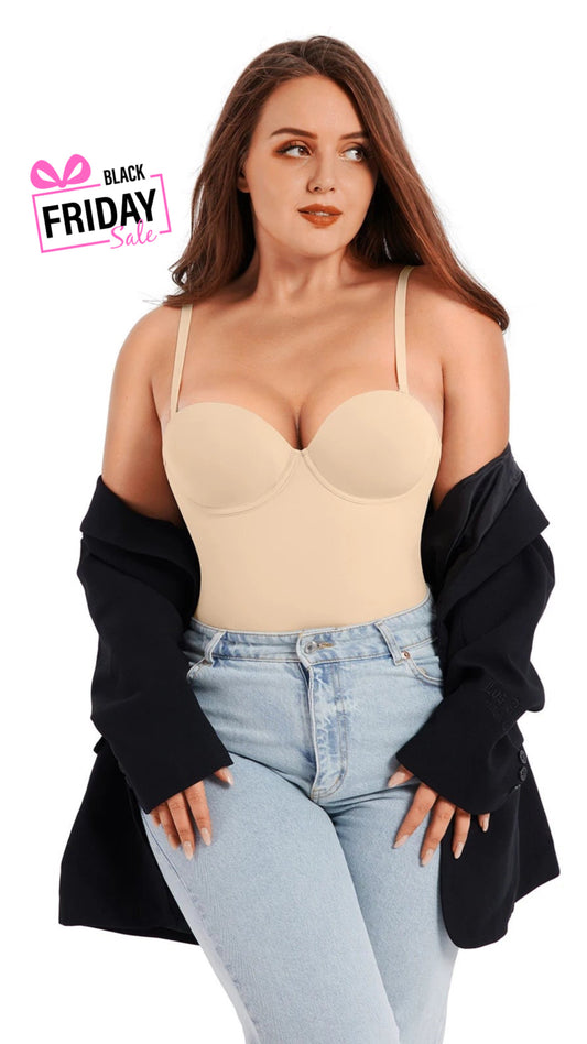 Bodysuit©️ Control Body Shaper Push Up Colaless
