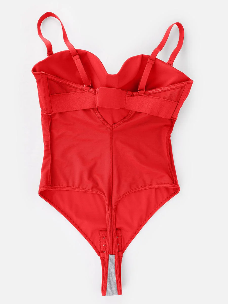NUEVO Bodysuit©️ Original Faja Efecto Lipo Push Up corazón Premium 🥇