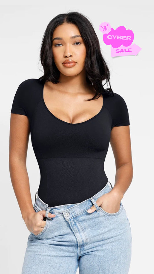 CYBER 🛍️ Bofysuit Faja©️ Polera Black