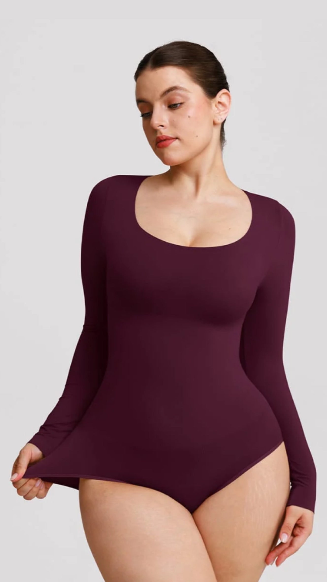 Bodysuit ©️Original Faja Manga Larga estilo bóxer