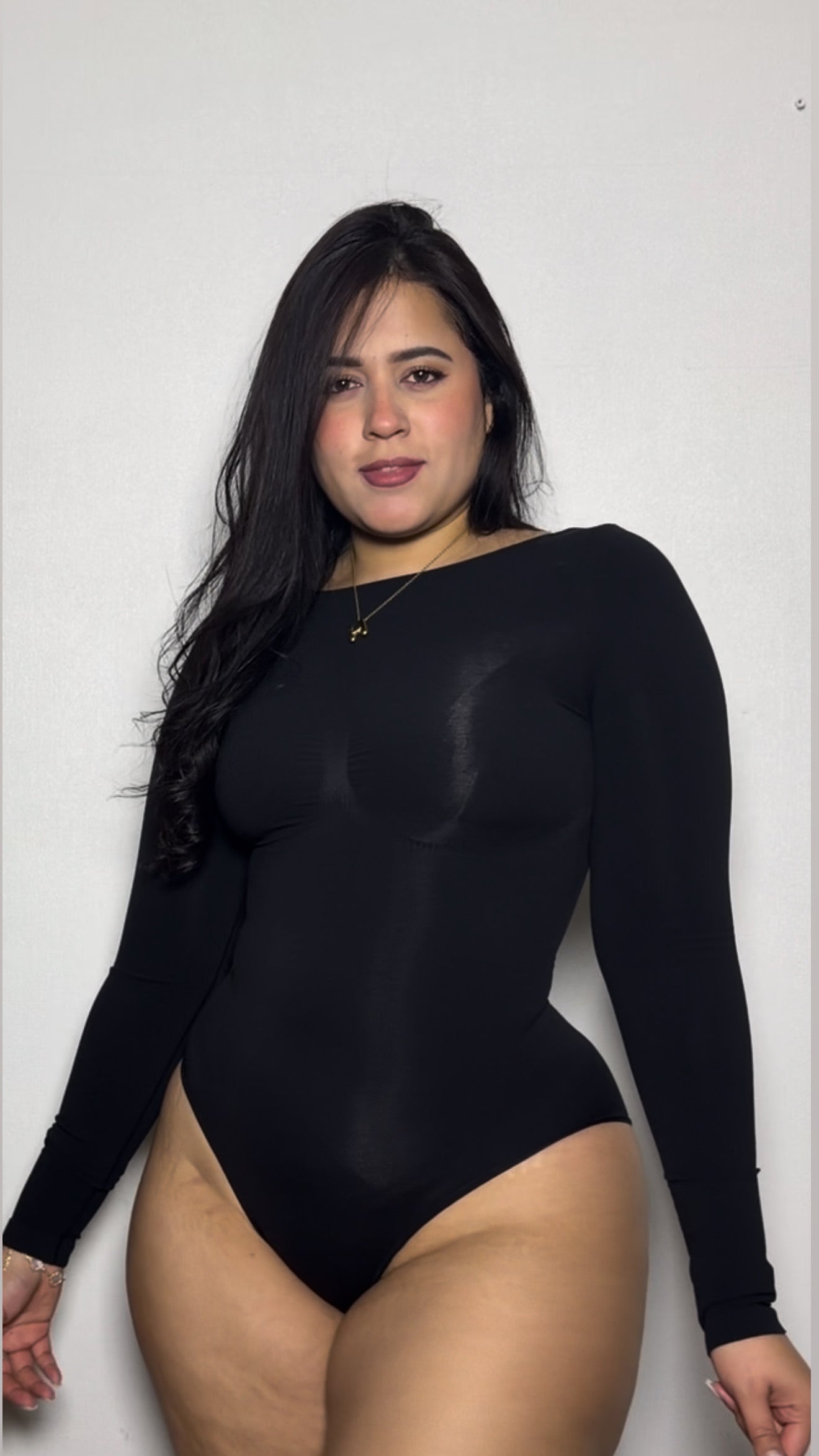 Bodysuit ©️ Viral Original Reductor de Abdomen Manga Larga Premium 🥇 Calzón