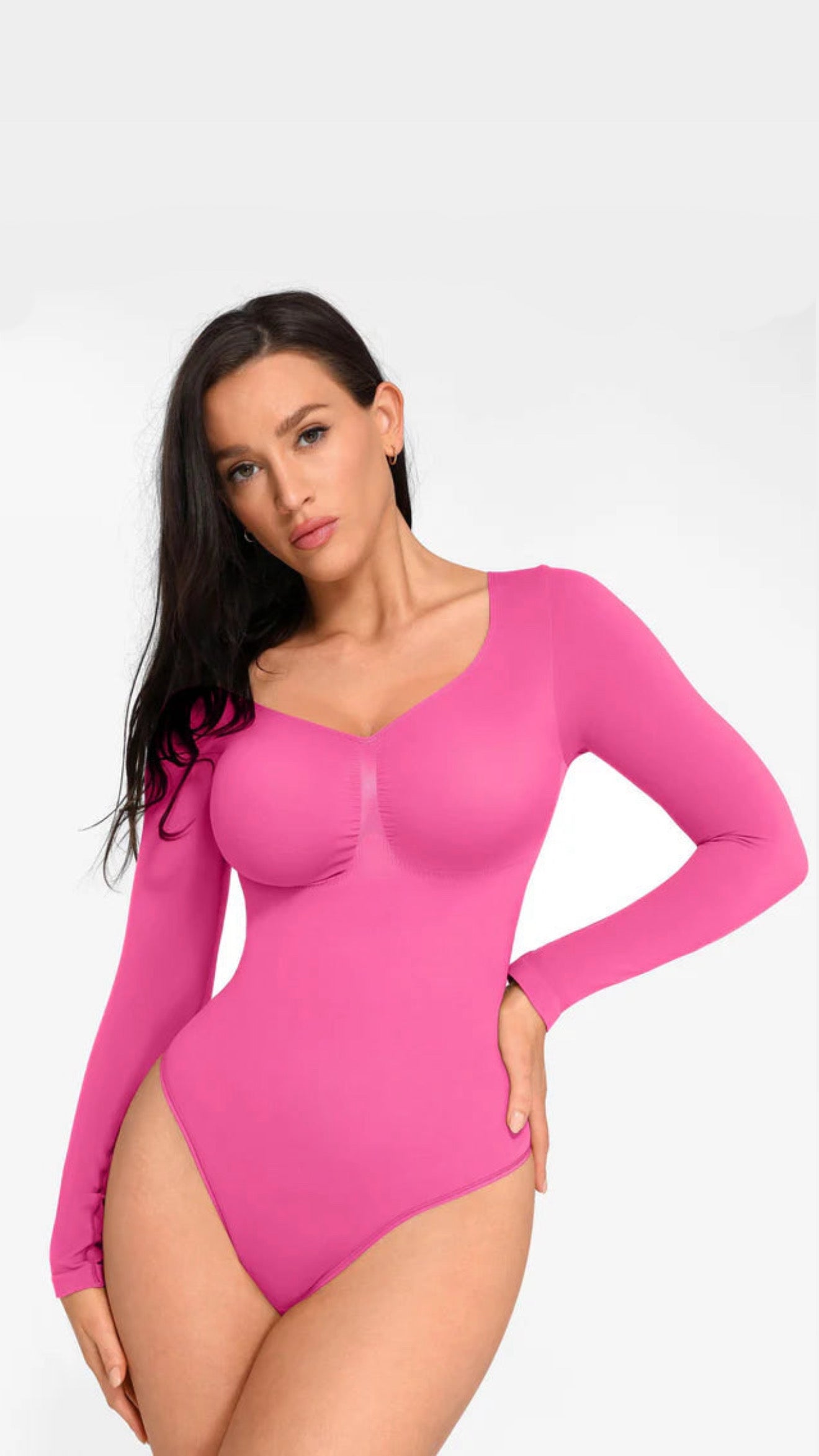 BodySuit Viral©️ Original Reductor Abdomen Manga larga Premium 🥇