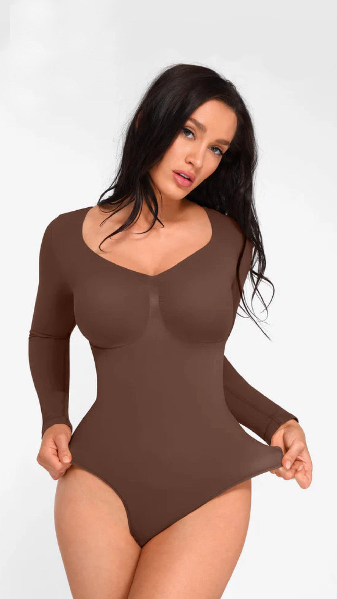 BodySuit Viral©️ Original Reductor Abdomen Manga larga Premium 🥇