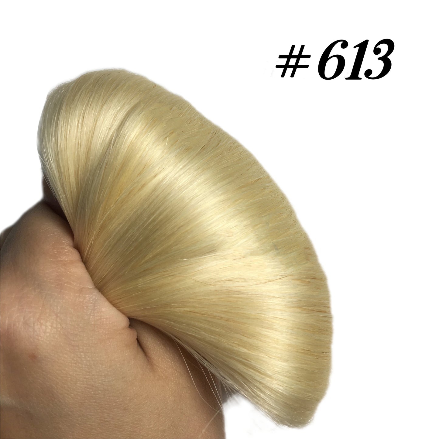 Extensiones ADHESIVAS  60 cm Largo Cabello Virgen 100 %