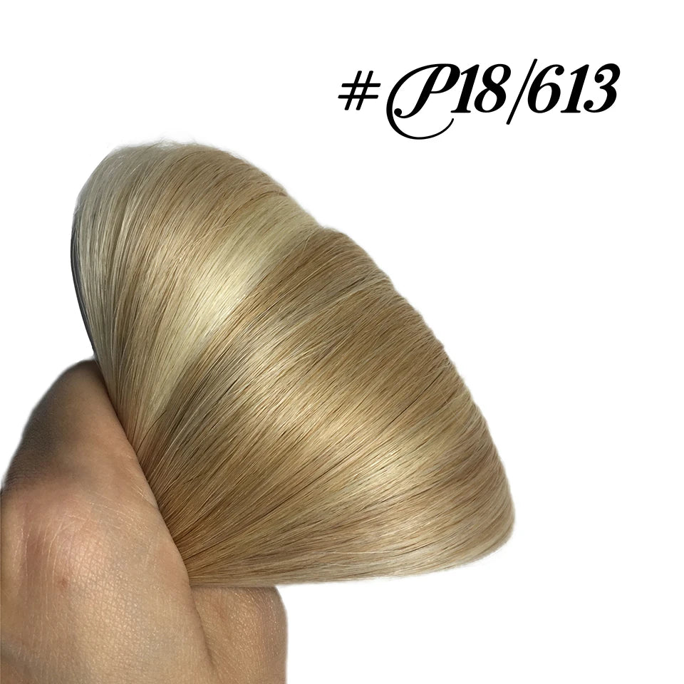 Extensiones ADHESIVAS  60 cm Largo Cabello Virgen 100 %