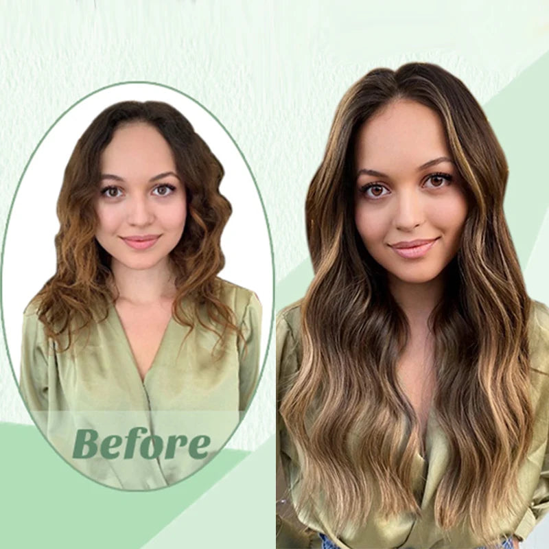 Extensiones CINTA ADHESIVA BALAYAGE 60 cm Largo Cabello Virgen 100%