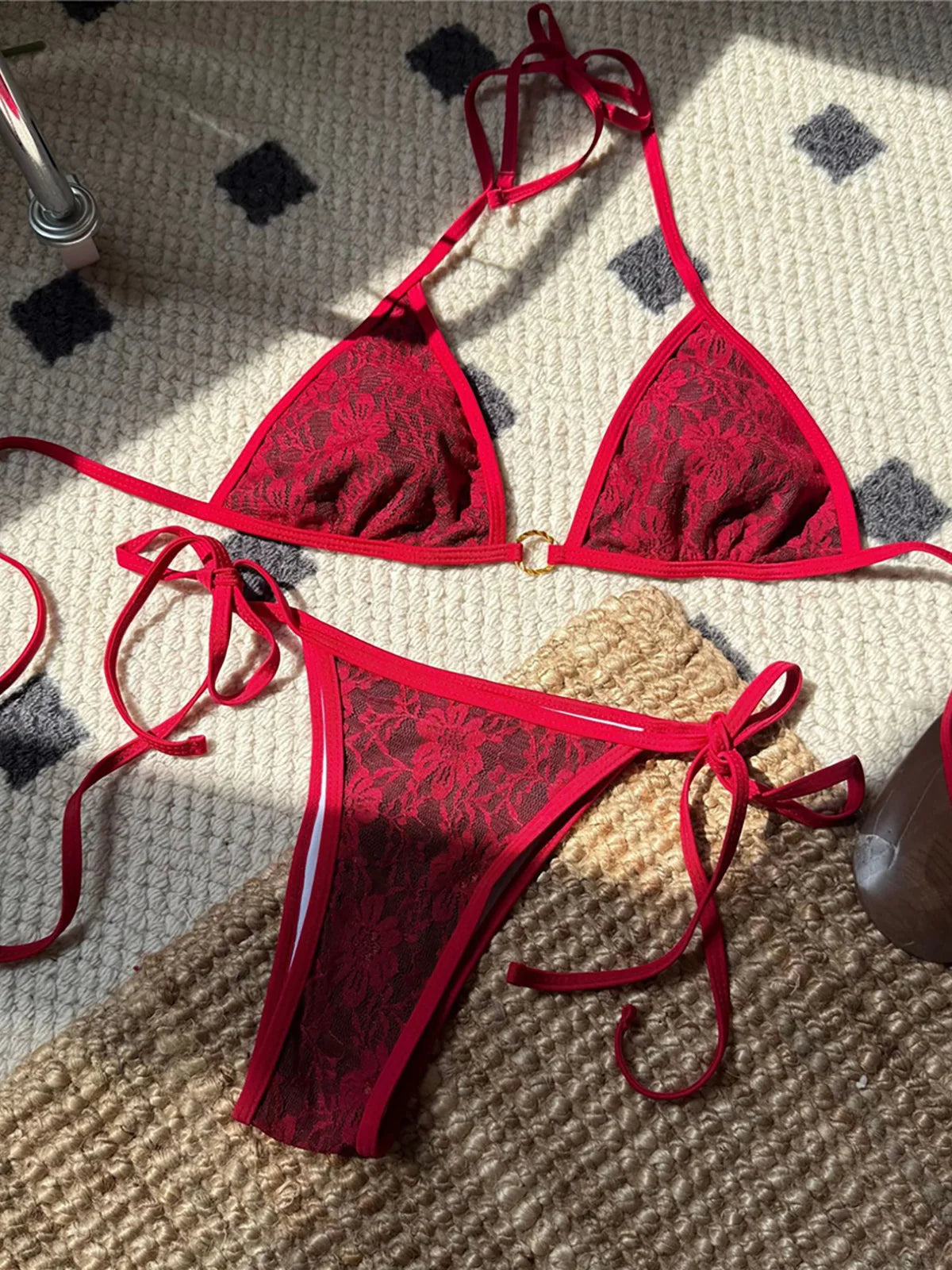 Bikini Encaje Conjunto