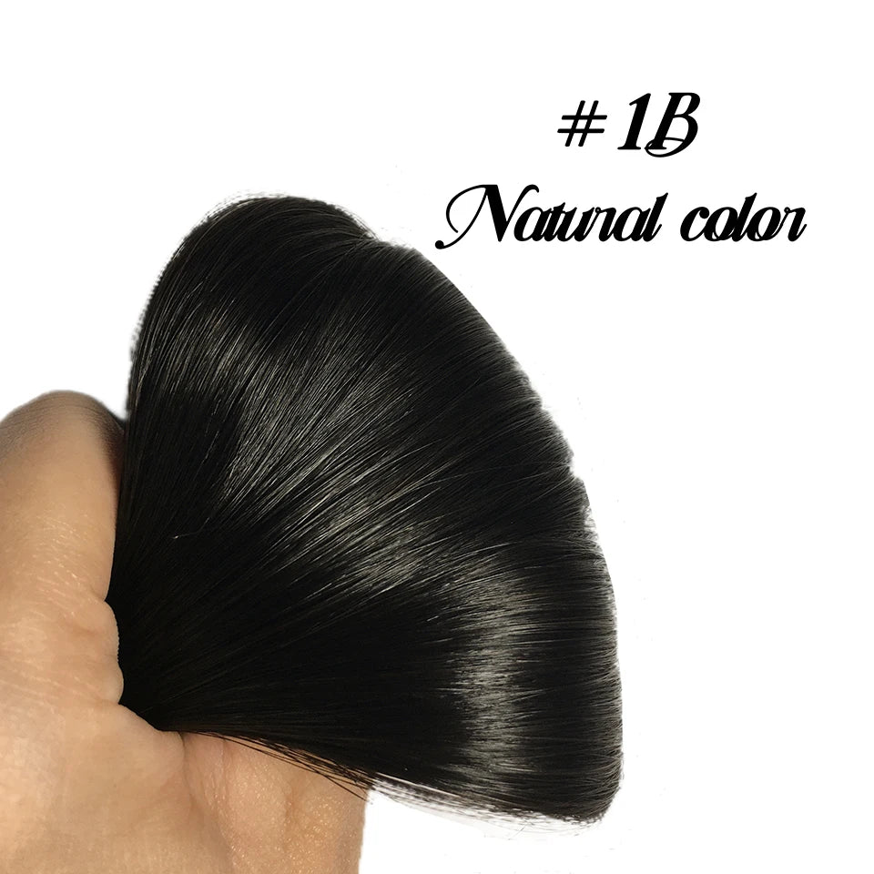 Extensiones ADHESIVAS  60 cm Largo Cabello Virgen 100 %
