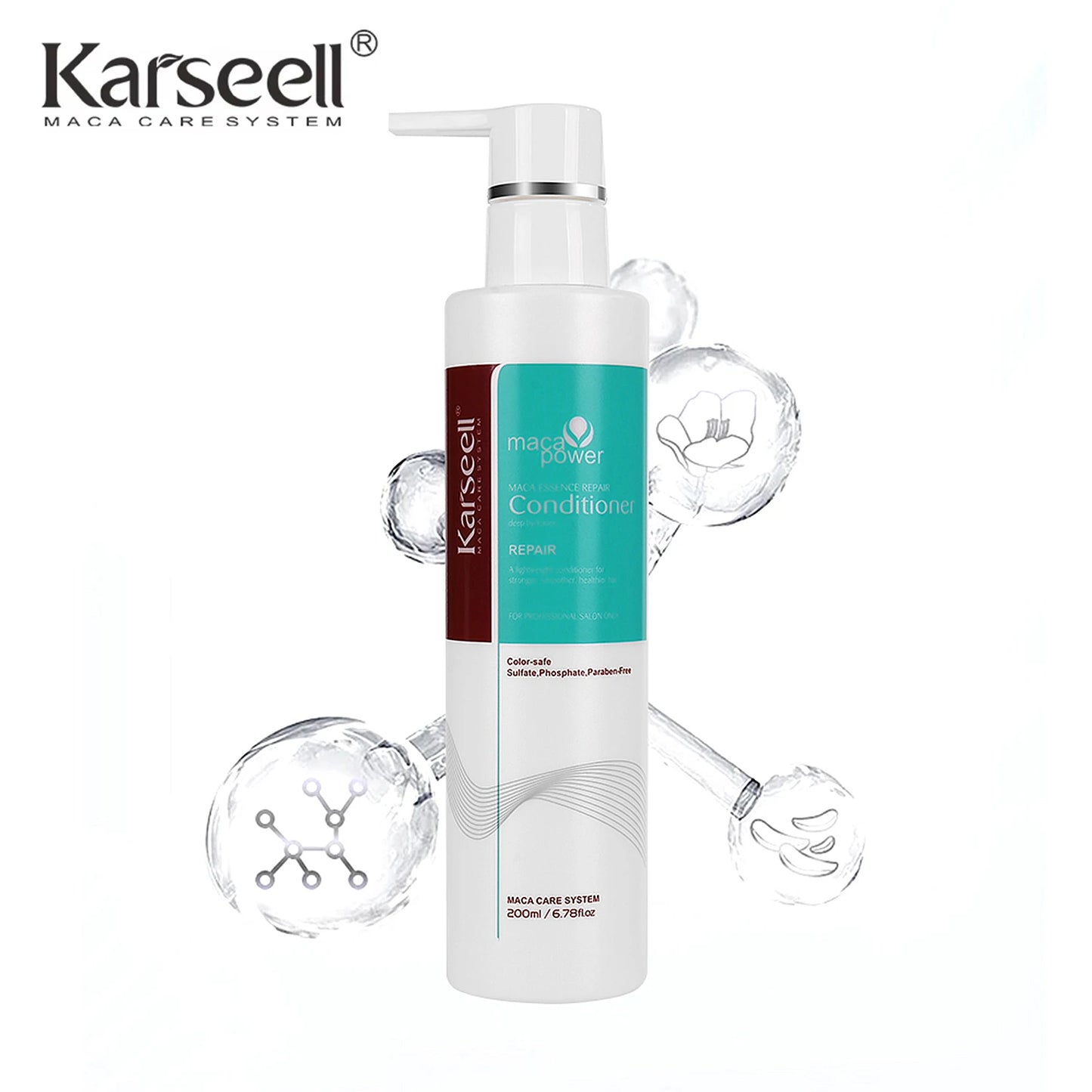 Mascarilla Acondicionador  capilar reparadora Karseell  200 ml