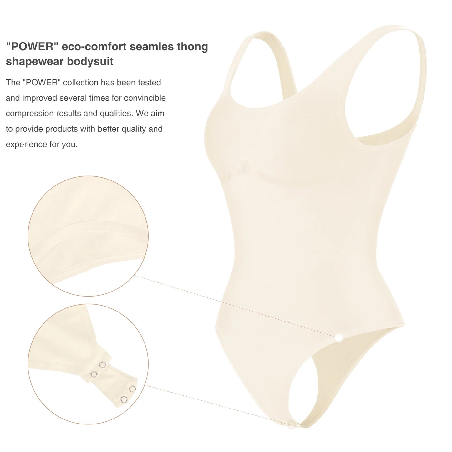 Bodysuit Shapewear Colaless