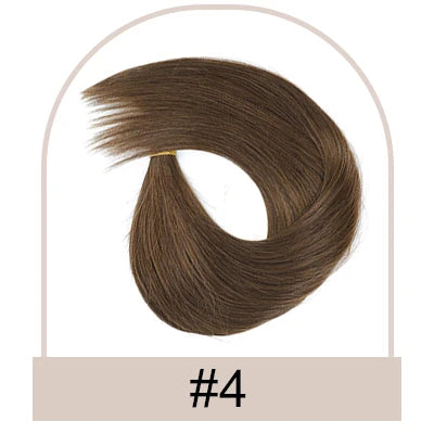 Extensiones HILO INVISIBLE 66 cm Largo 150 gr  Cabello Virgen ©️ Natural 100%
