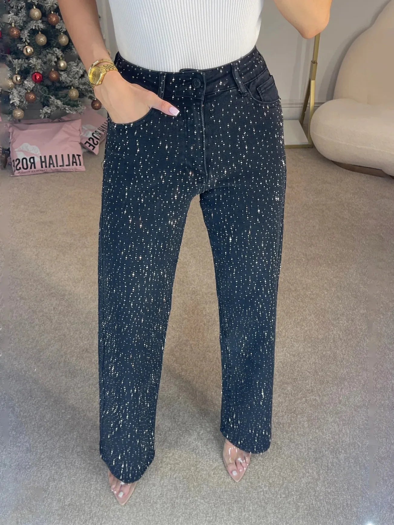 Jeans Women Diamonds
