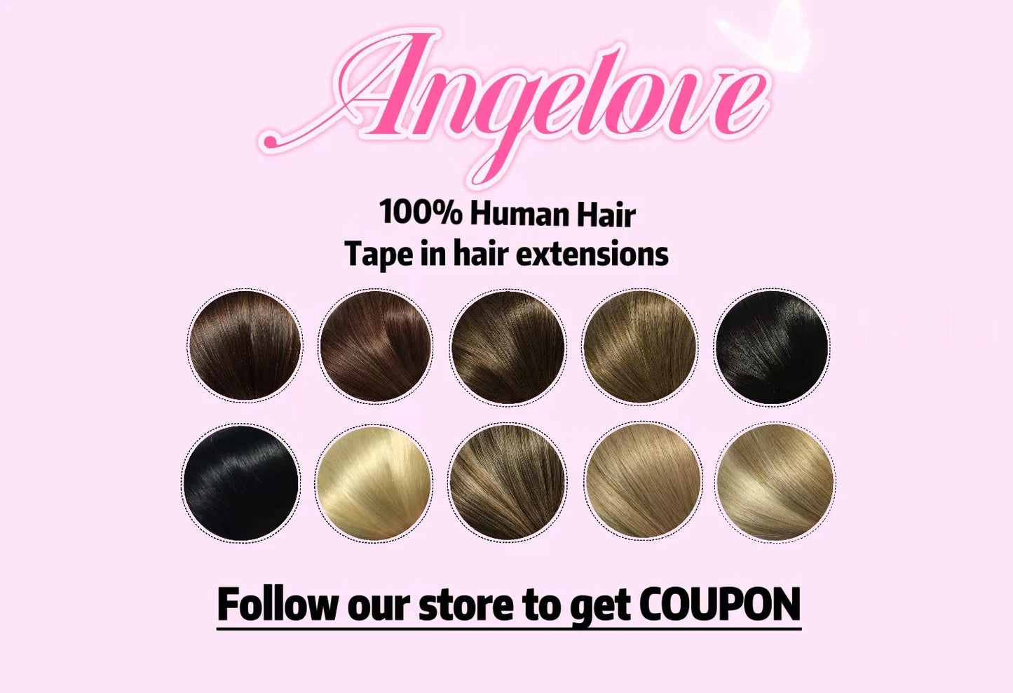 Extensiones ADHESIVAS  60 cm Largo Cabello Virgen 100 %